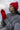 Nonna 100% Merino Mittens Red